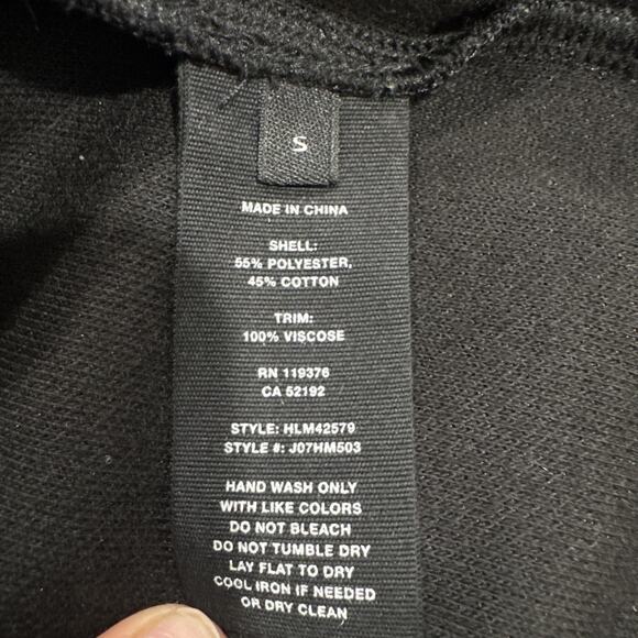 Helmut Lang Men's Black Detachable Zip Away Sweater Size Small - Picture 3 of 4